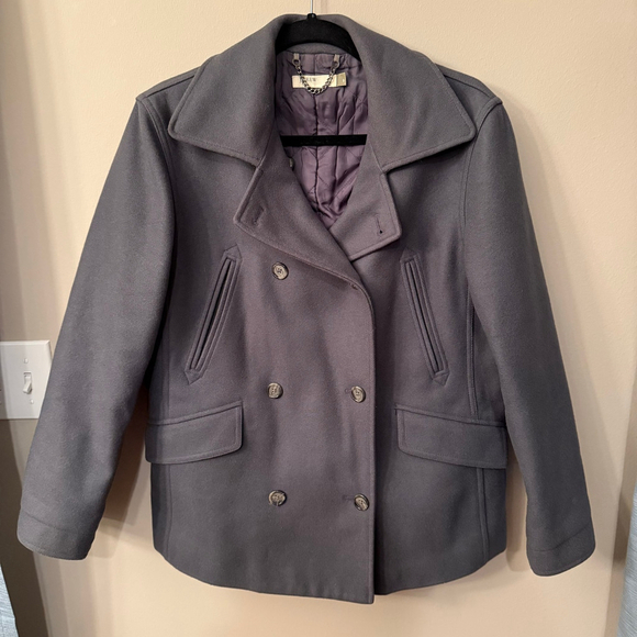 J Crew Peacoat Grey Women's Size‎ Small - Picture 1 of 7